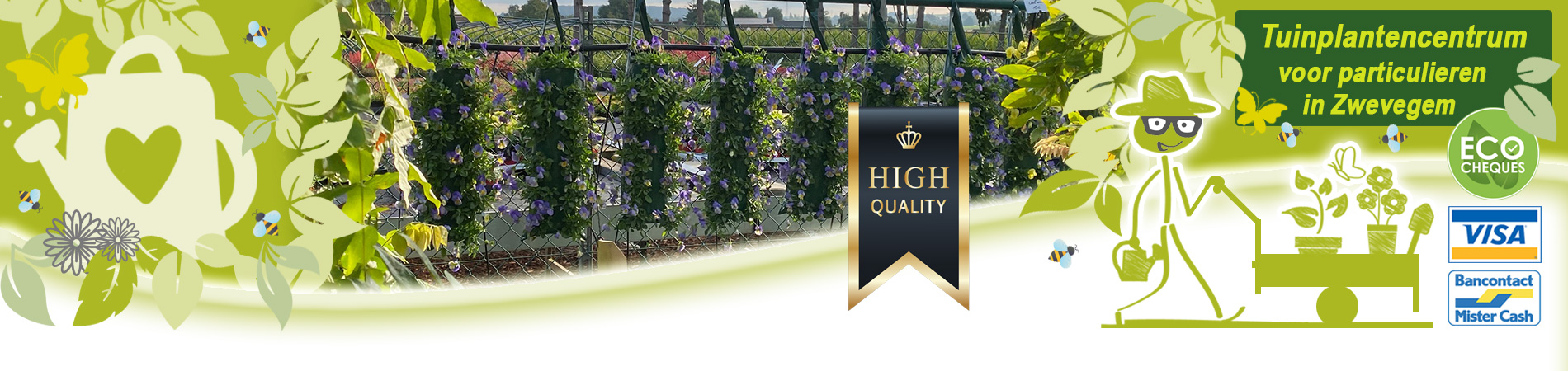 Hangzakken voor bloemen kopen